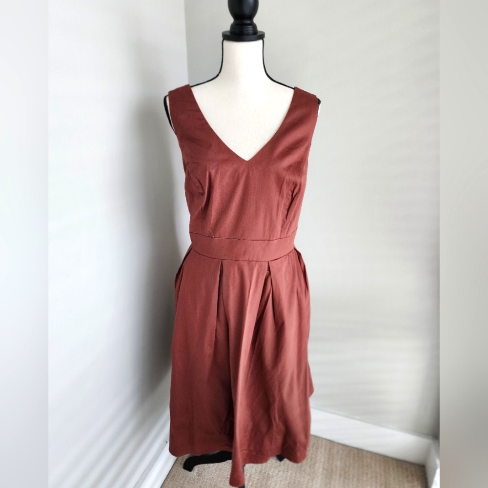 2x Fervour Modcloth Brown dress